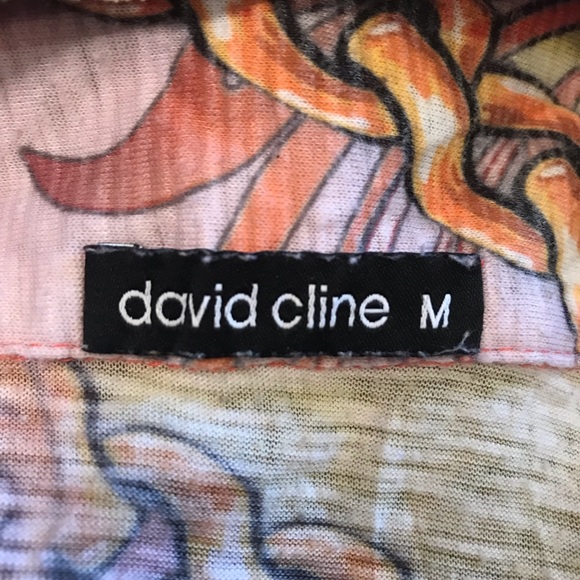 David Cline Collar Button Snap Down Shirt - Picture 8 of 11